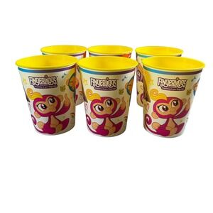 Fingerlings Plastic Reusable Party Favor Cups 16oz Set of 6 Unique Industries